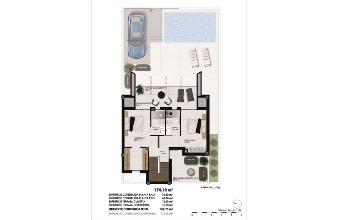 Nouvelle Construction - Quad House -
Dolores - 03150