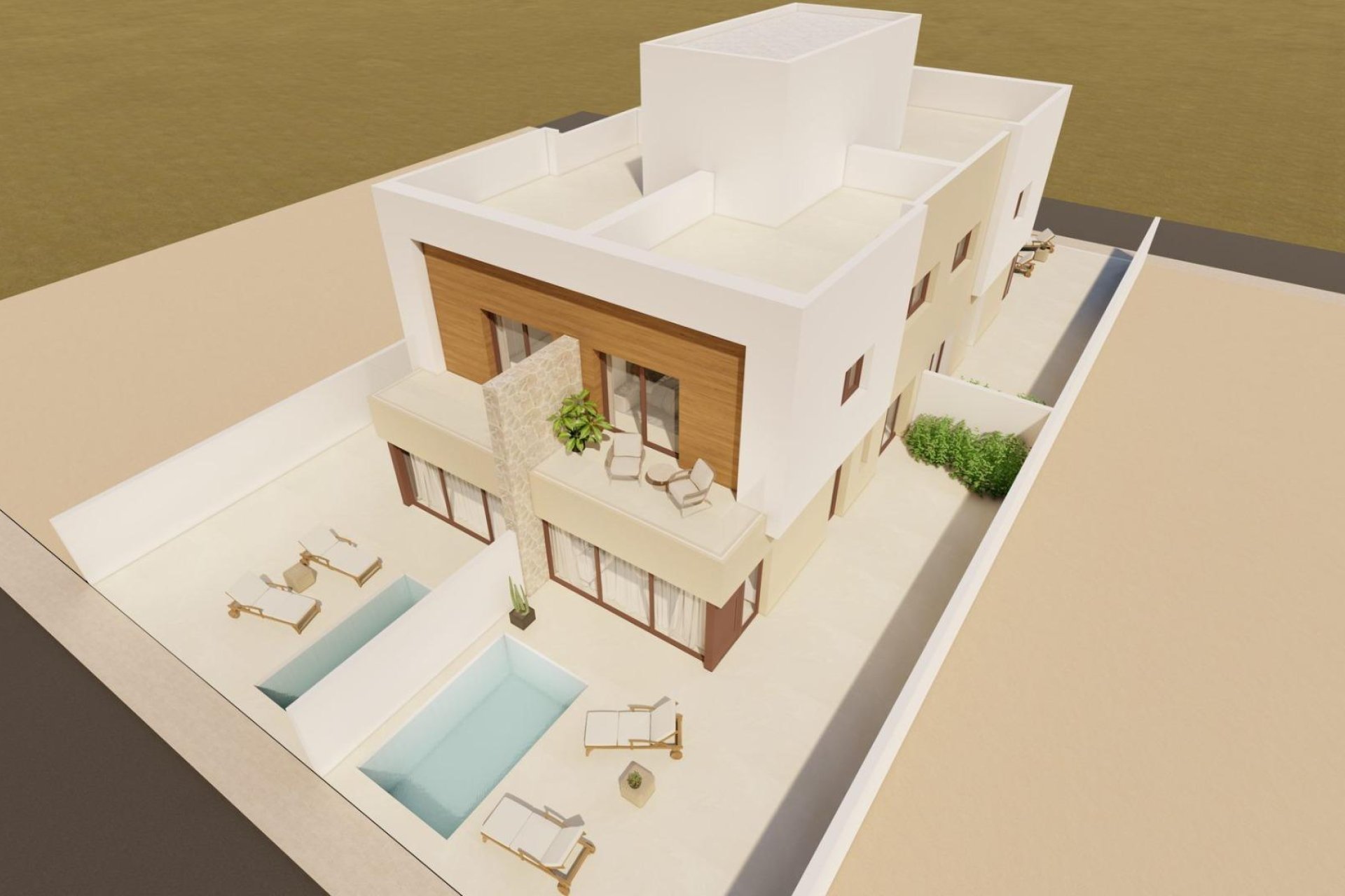 Nouvelle Construction - Quad House -
San Javier - pueblo