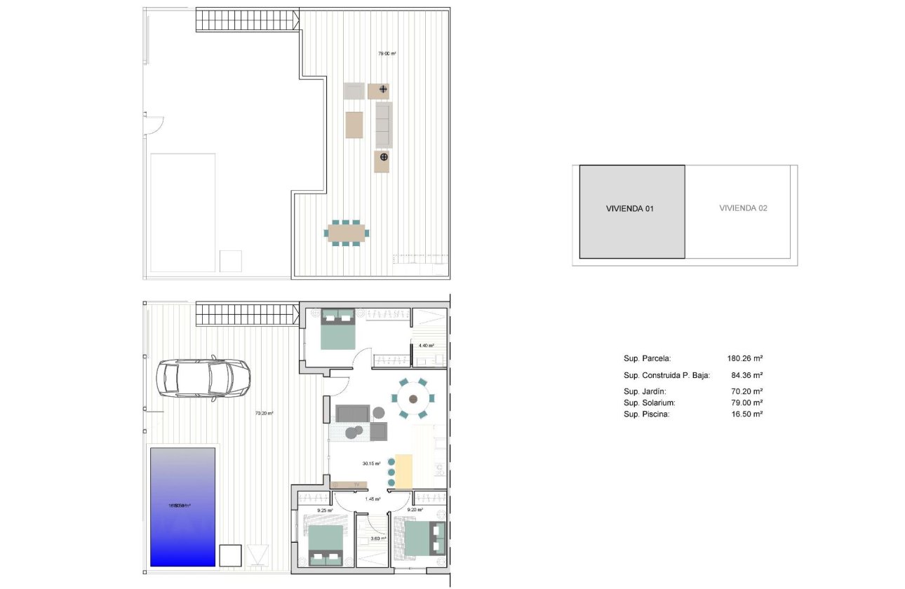Nouvelle Construction - Quad House -
Torre Pacheco - pueblo