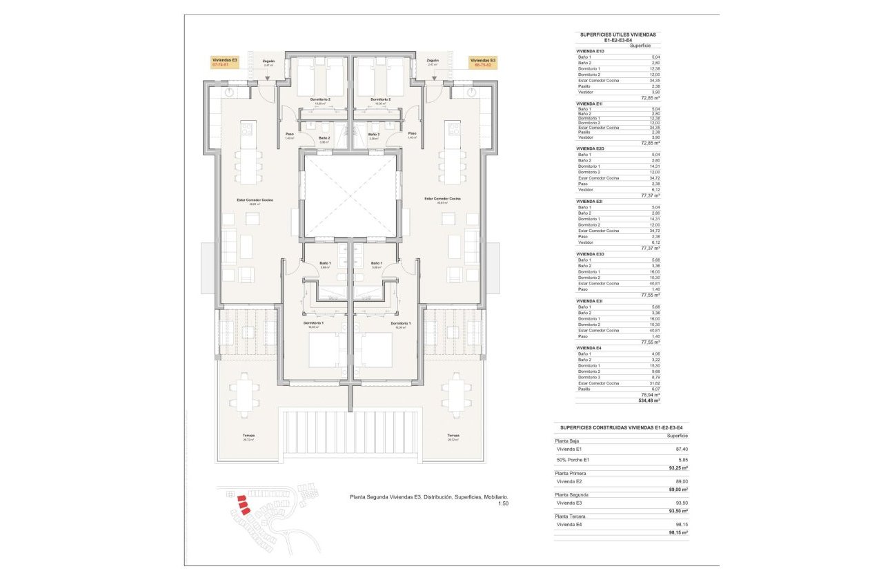 Nouvelle Construction - Semi penthouse -
Mojacar - Playa De Macenas