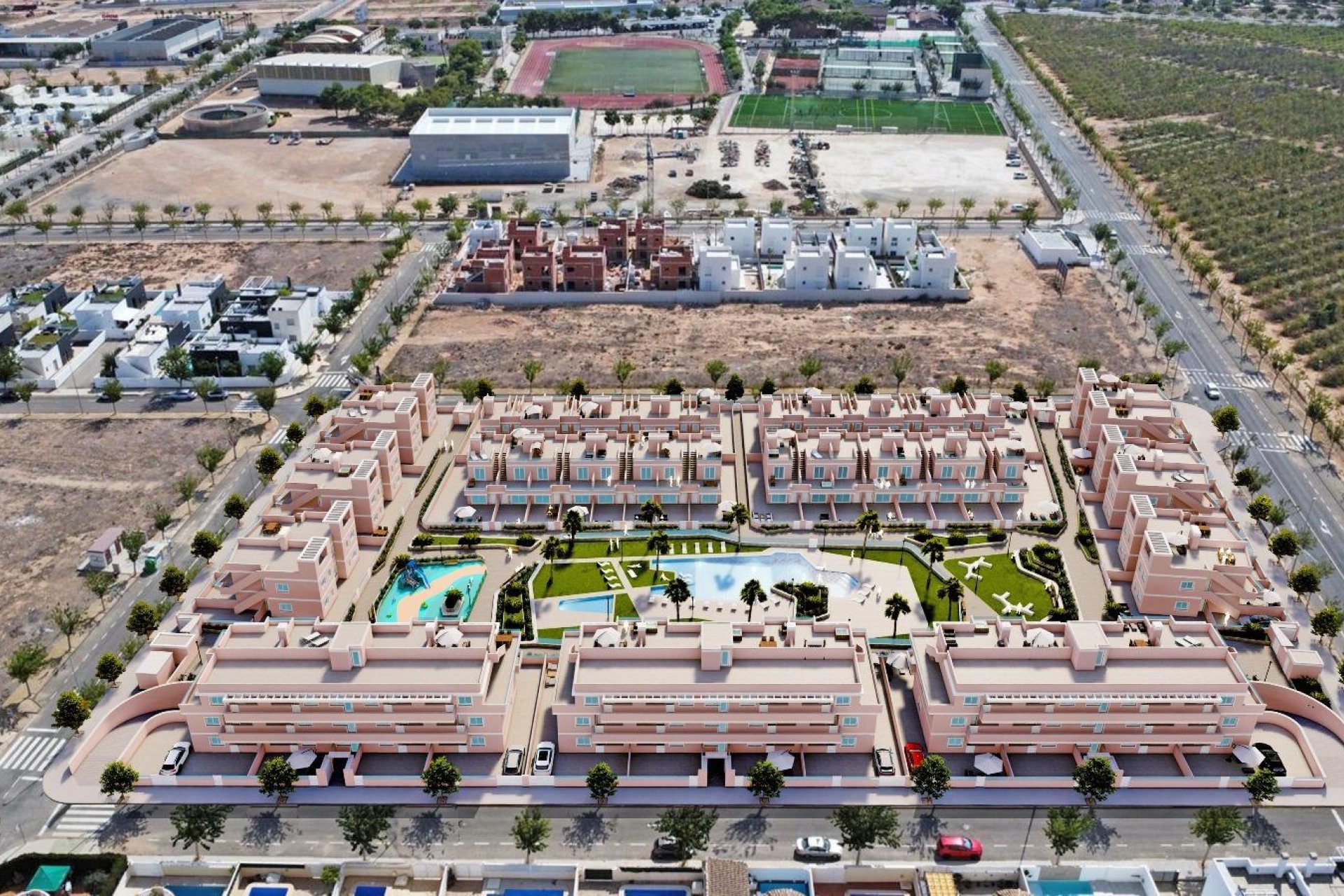 Nouvelle Construction - Semidetached -
Pilar de la Horadada - Lo Monte