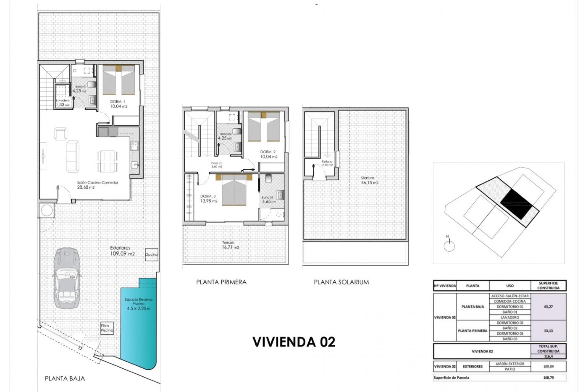 Nouvelle Construction - Semidetached -
Pilar de la Horadada - pueblo