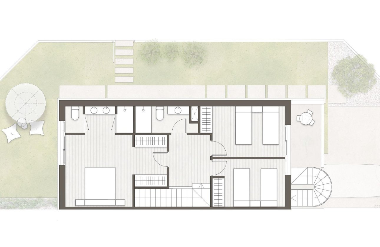 Nouvelle Construction - Semidetached -
Pilar de la Horadada - pueblo