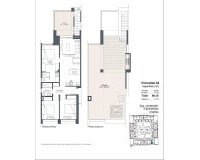 Nouvelle Construction - Top Floor Bungalow -
Ciudad Quesada - Lo Marabú