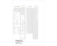 Nouvelle Construction - Top Floor Bungalow -
San Pedro del Pinatar - Los Antolinos