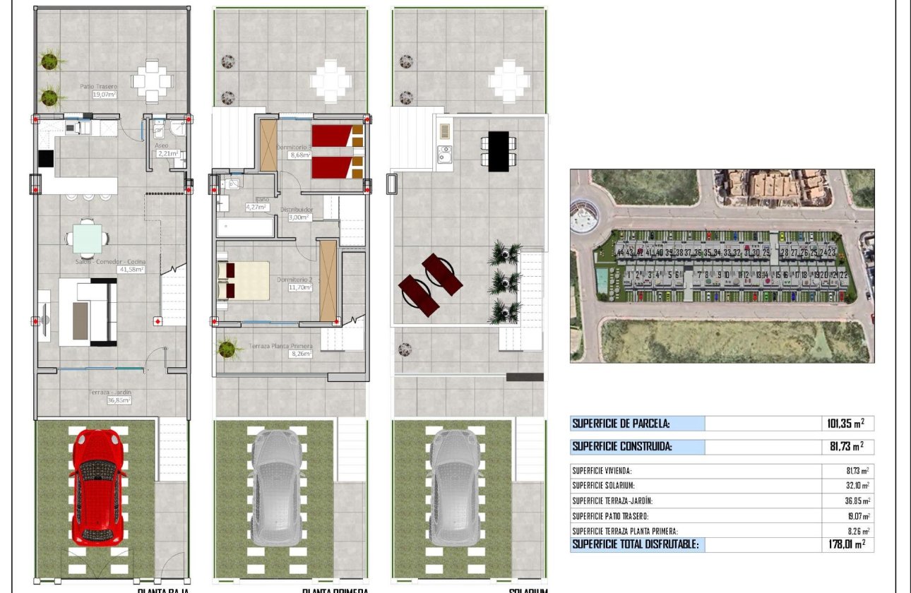 Nouvelle Construction - Town House -
Cox - Sin Zona