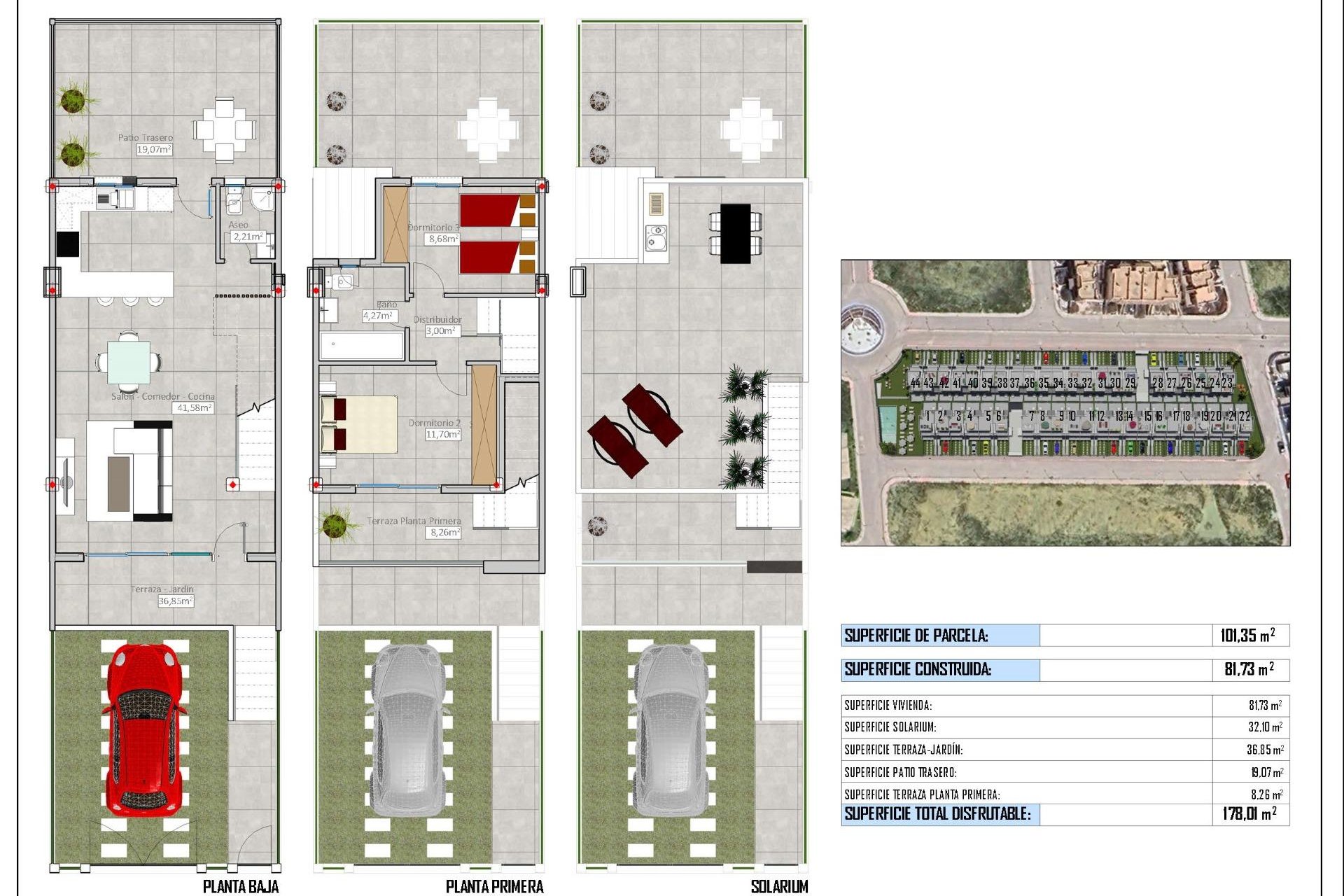 Nouvelle Construction - Town House -
Cox - Sin Zona