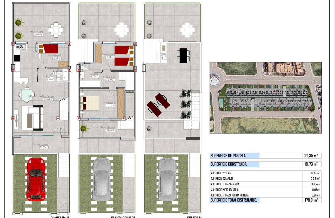 Nouvelle Construction - Town House -
Cox - Sin Zona