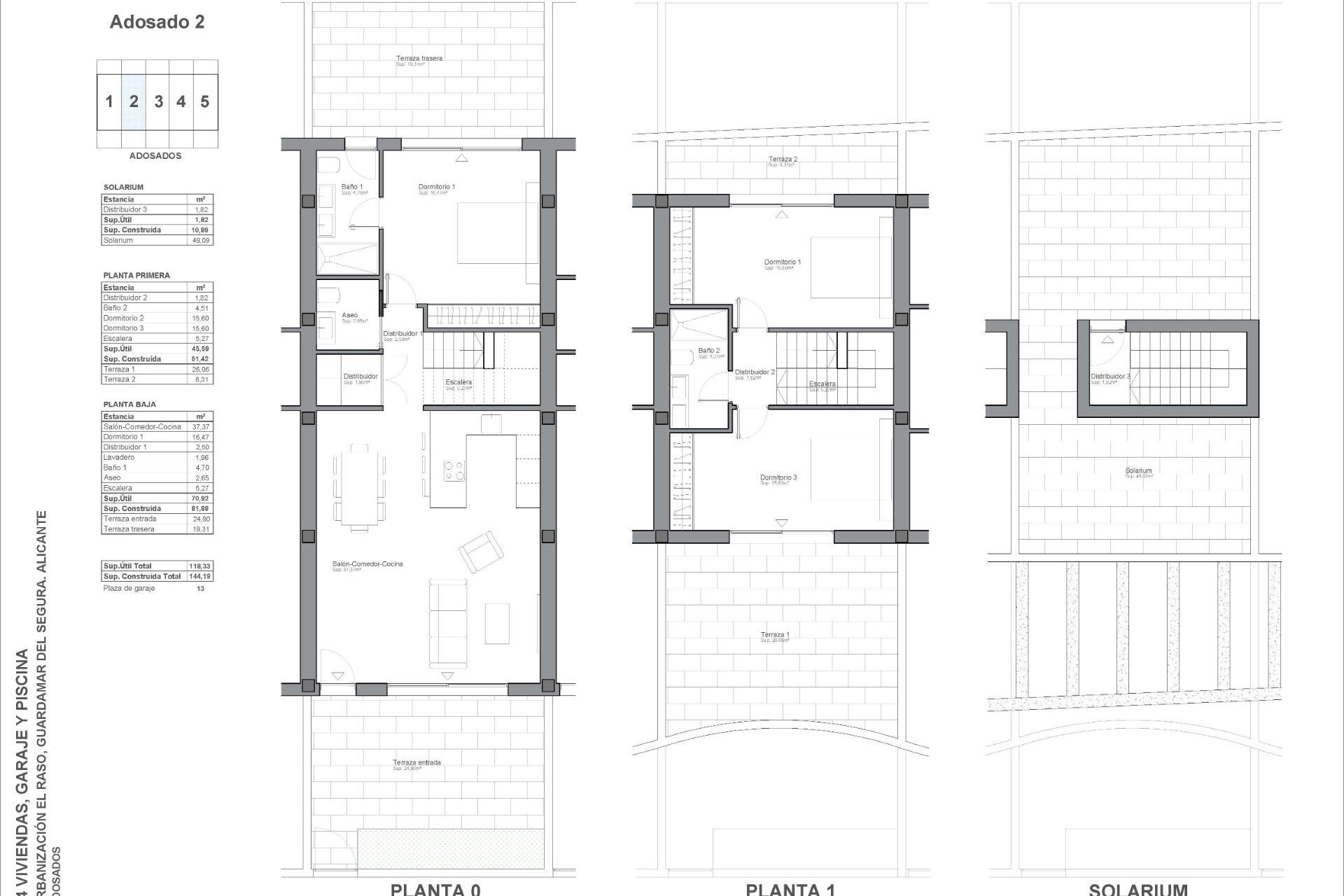 Nouvelle Construction - Town House -
Guardamar del Segura - El Raso