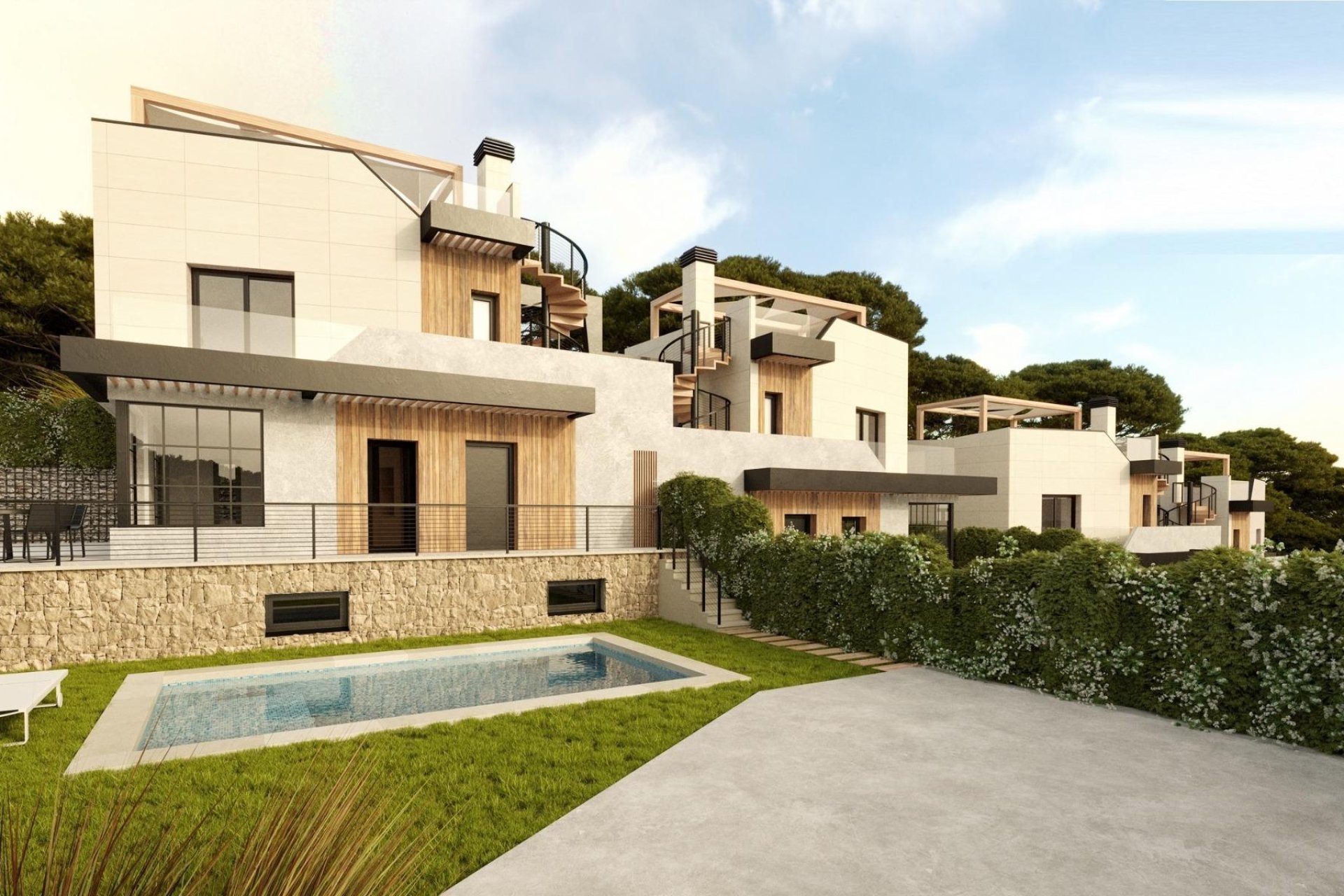 Nouvelle Construction - Town House -
Polop - PAU1