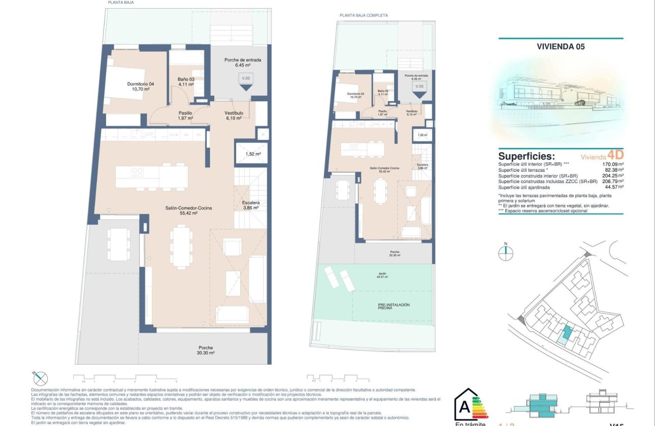 Nouvelle Construction - Town House -
San Juan Alicante - Cabo de las Huertas