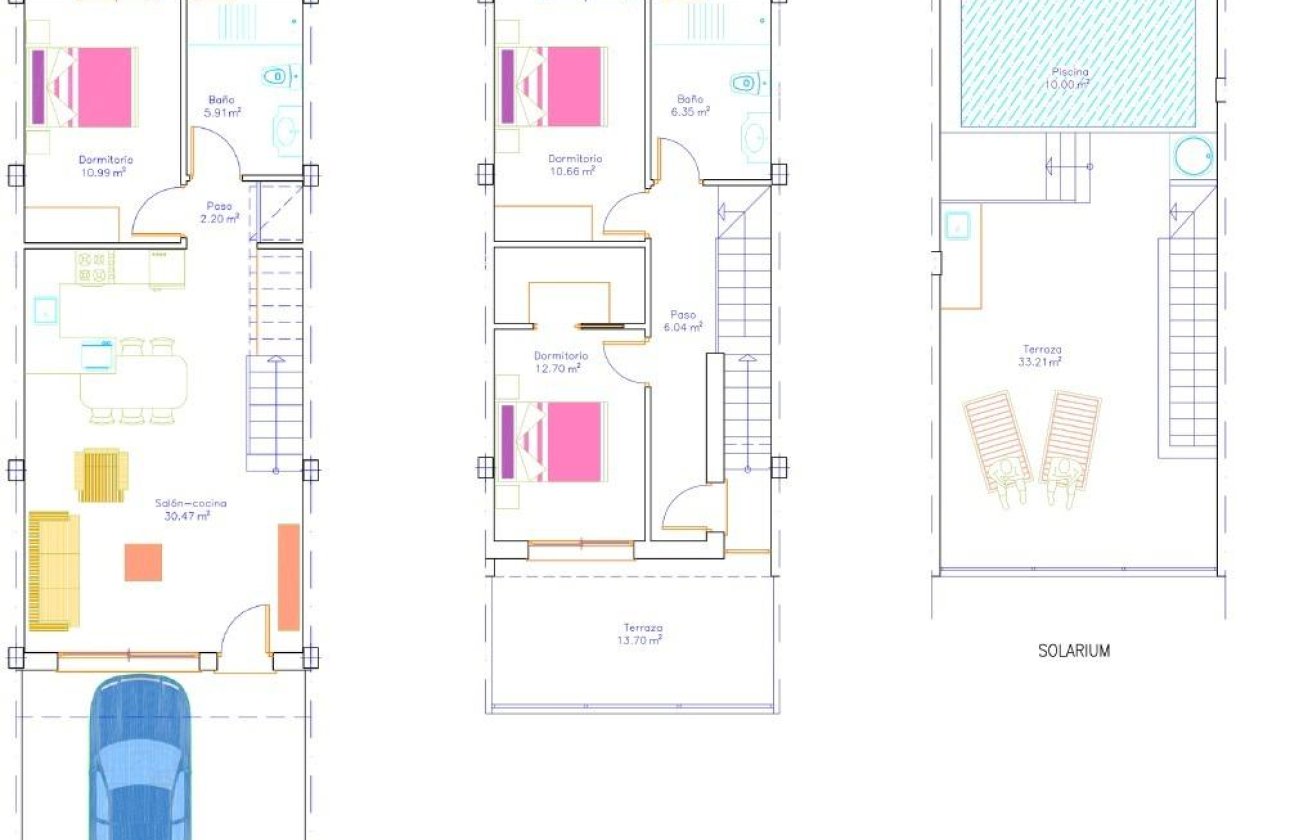 Nouvelle Construction - Town House -
San Pedro del Pinatar - Pueblo