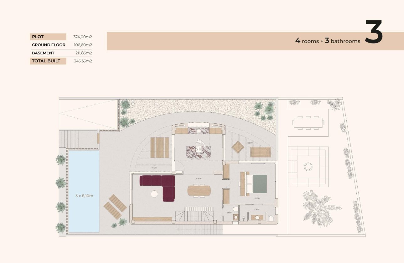 Nouvelle Construction - Villa -
Algorfa - La Finca Golf