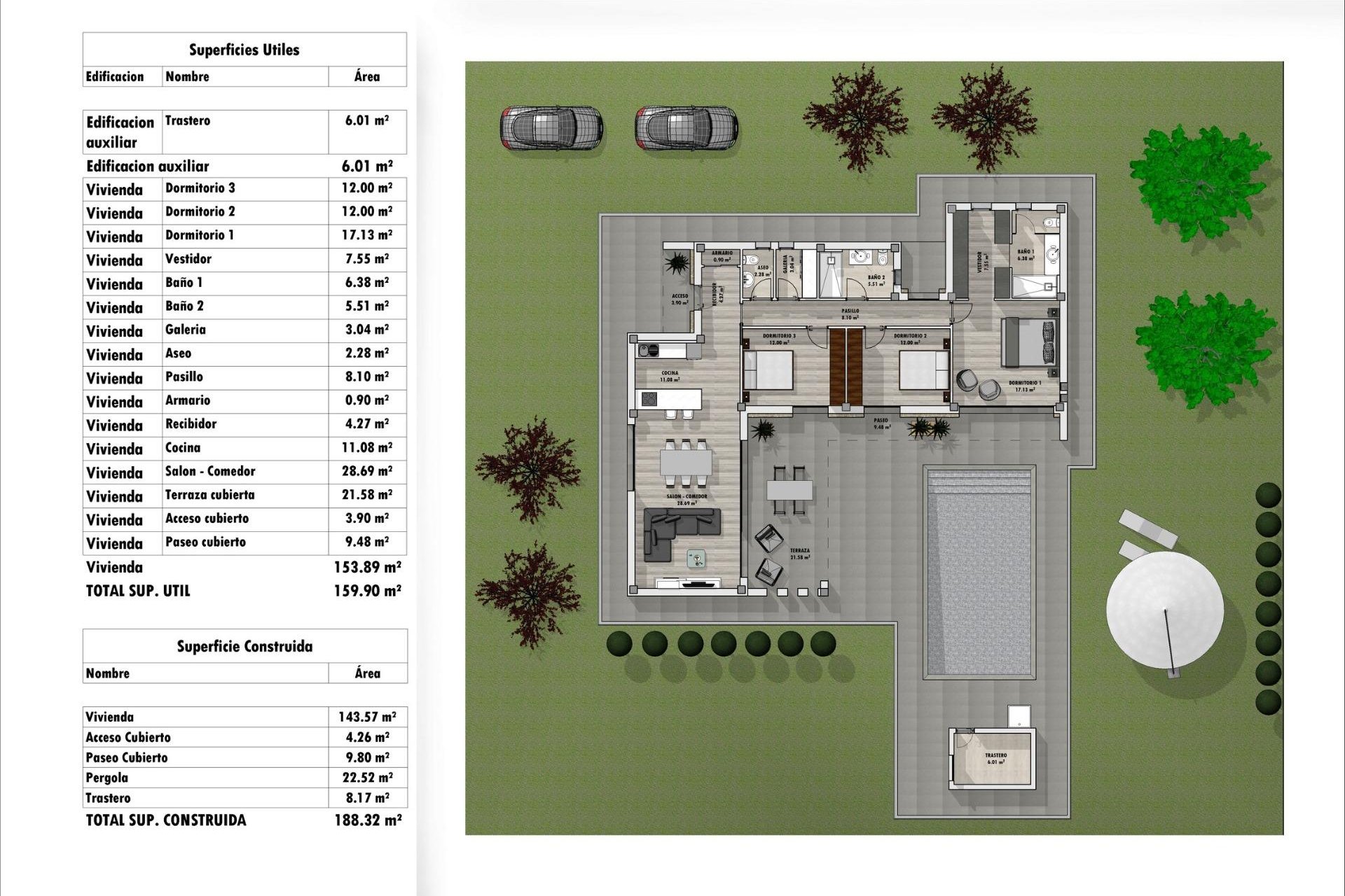 Nouvelle Construction - Villa -
Aspe - Poligono 19