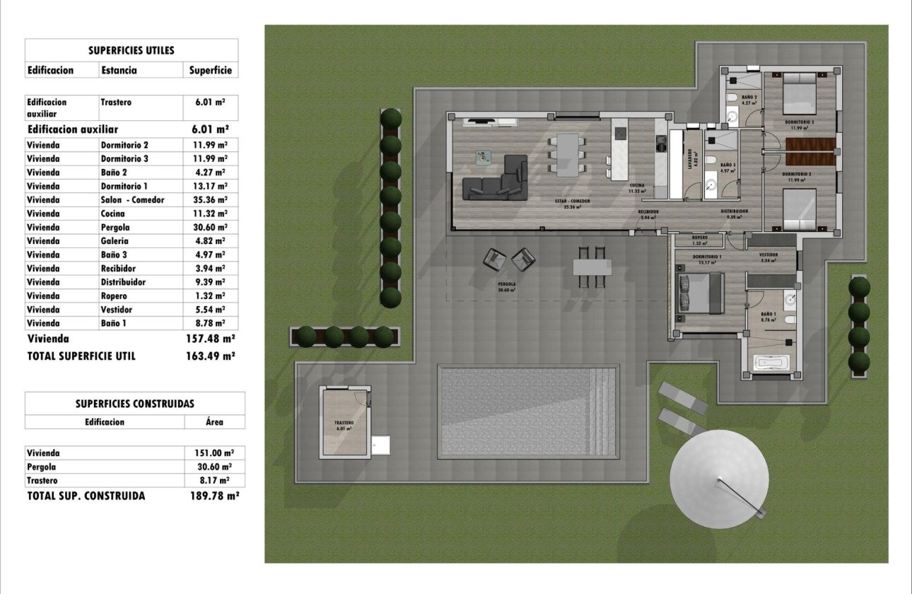 Nouvelle Construction - Villa -
Aspe - Poligono 19