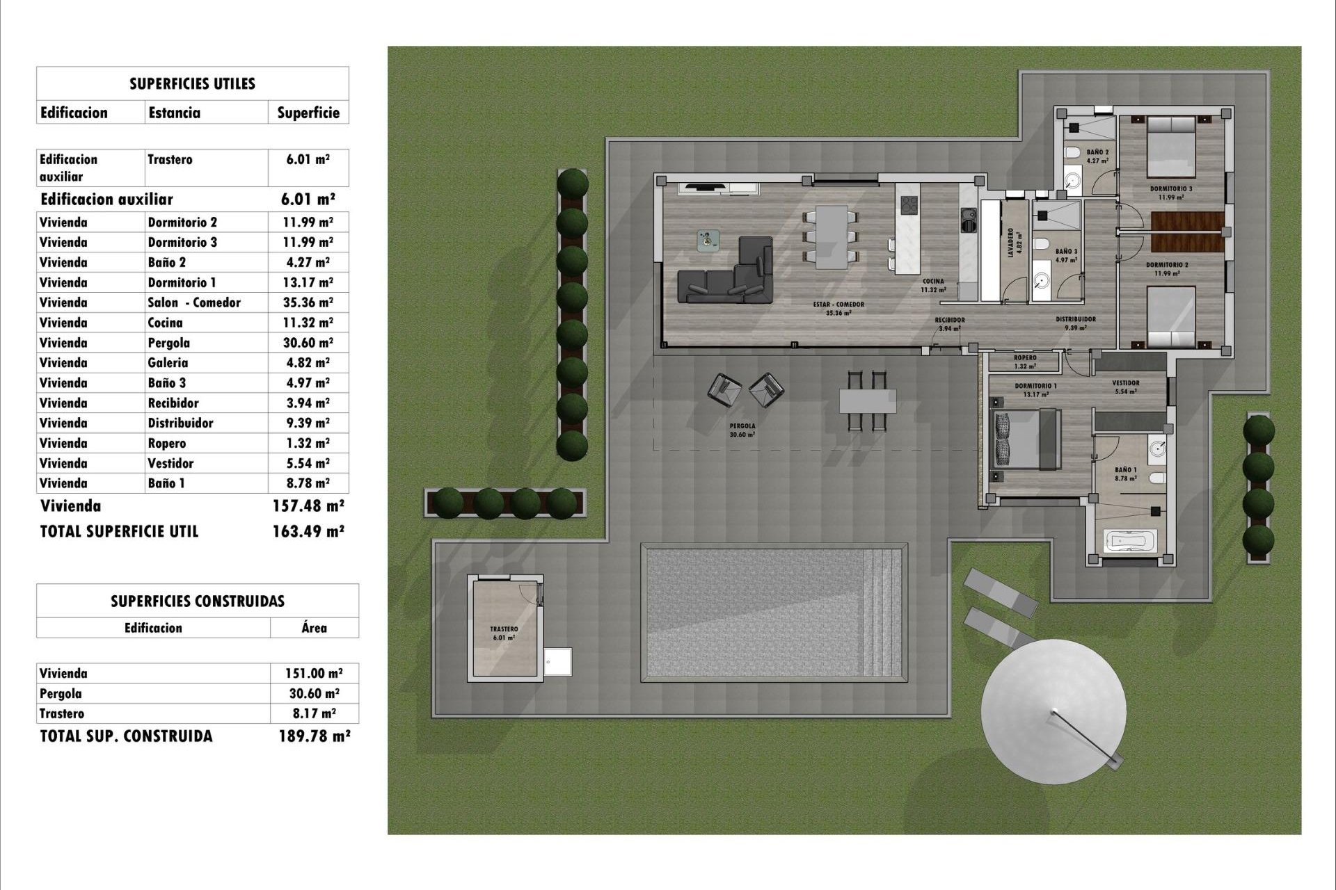 Nouvelle Construction - Villa -
Aspe - Poligono 19