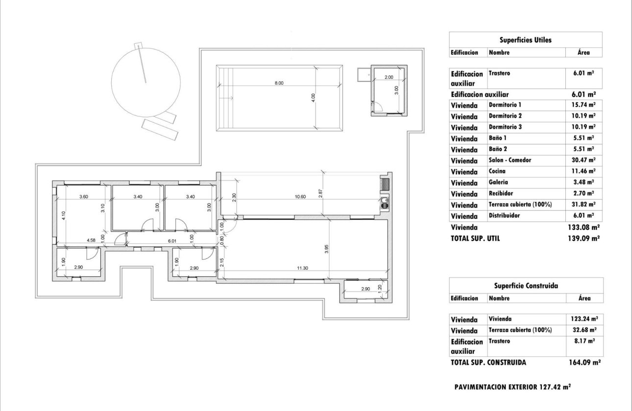 Nouvelle Construction - Villa -
Aspe - Poligono 19