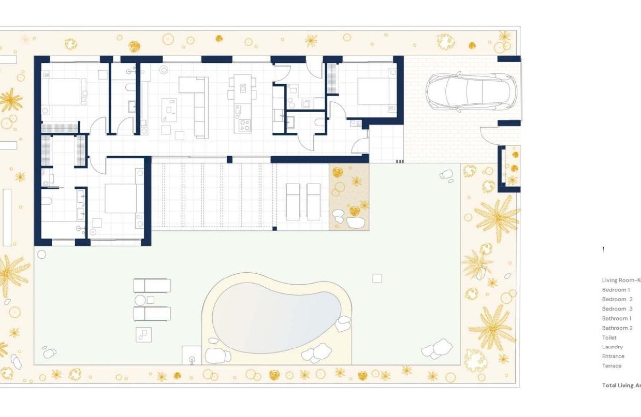 Nouvelle Construction - Villa -
Baños y Mendigo - Altaona Golf