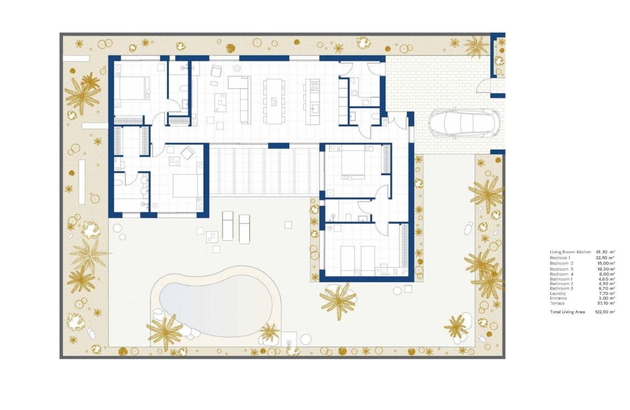 Nouvelle Construction - Villa -
Baños y Mendigo - Altaona Golf