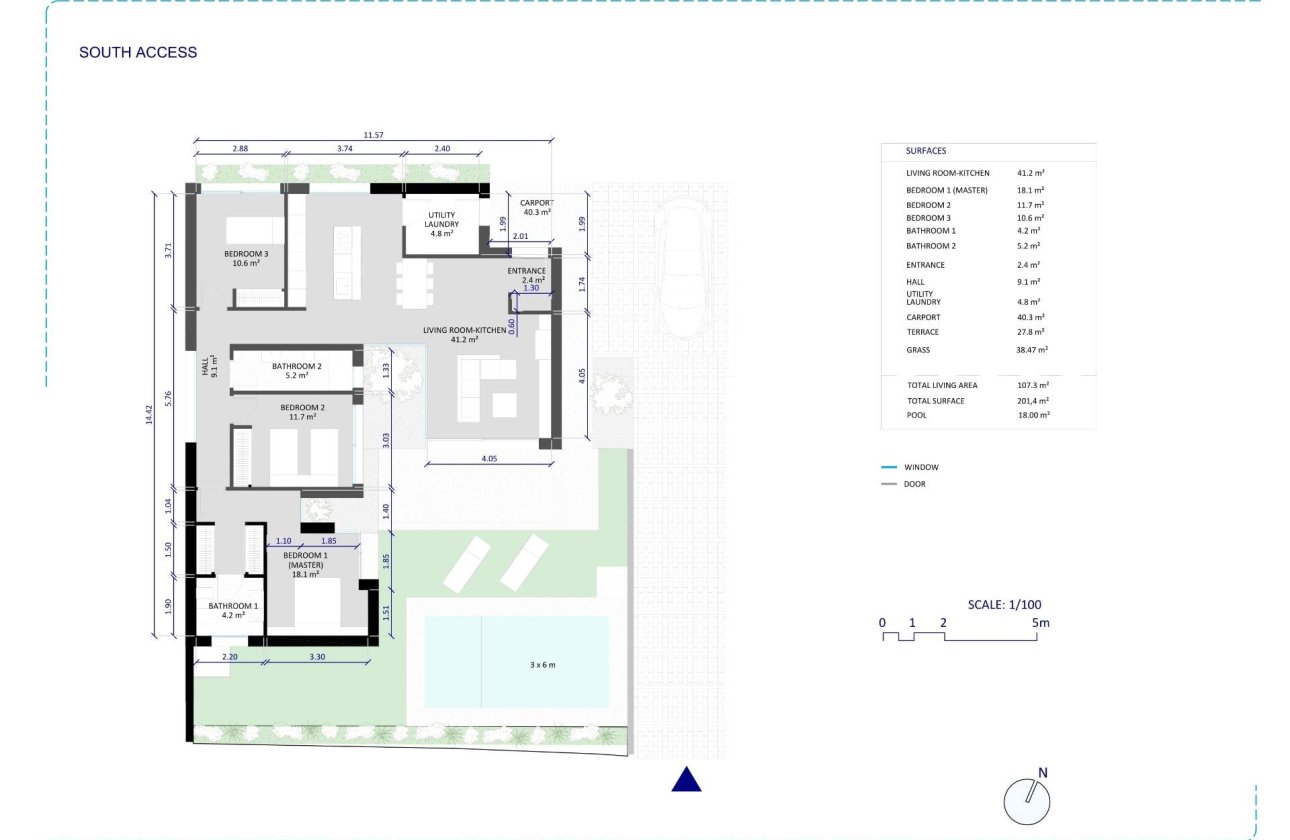 Nouvelle Construction - Villa -
Baños y Mendigo - Altaona Golf