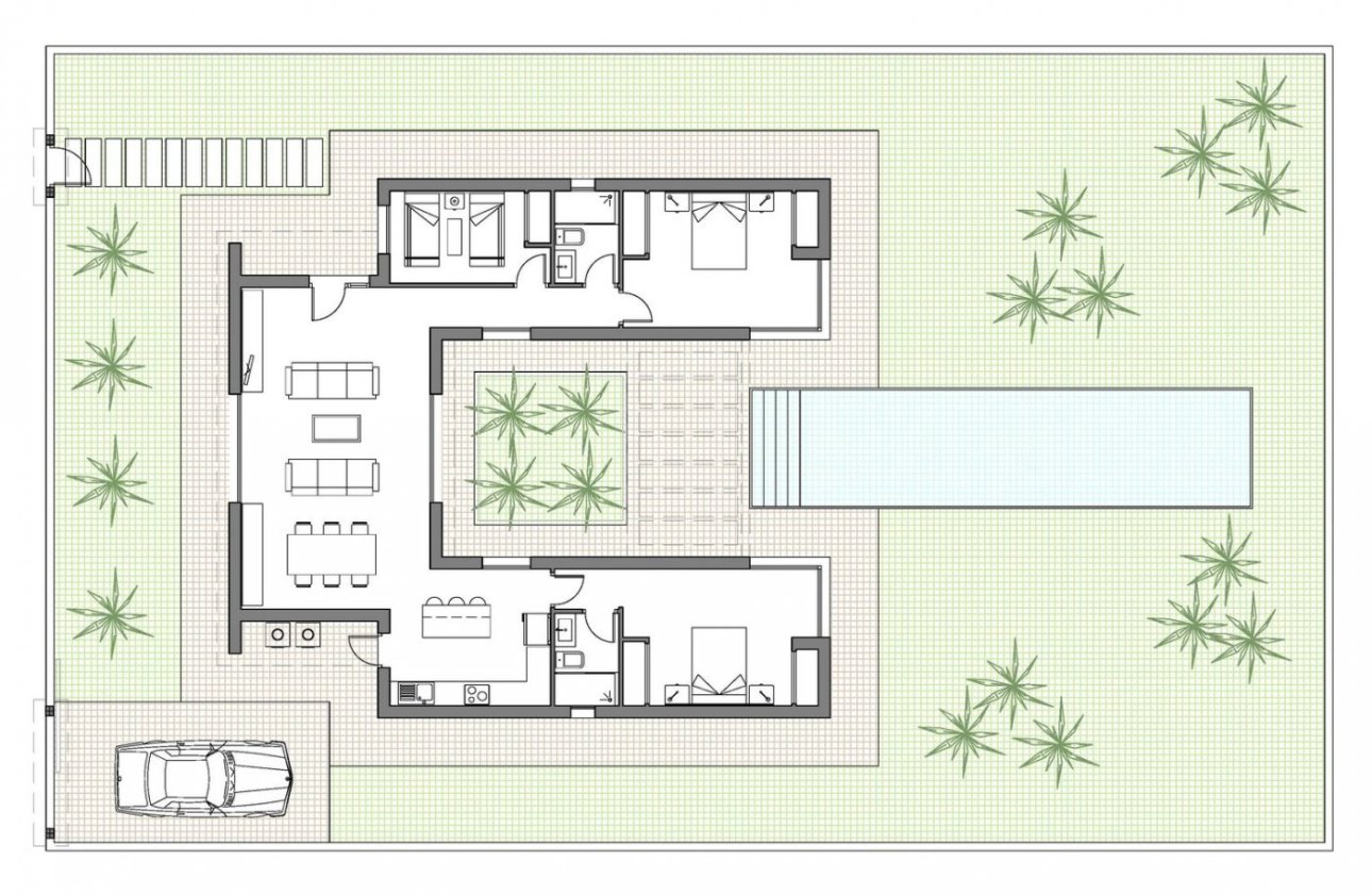 Nouvelle Construction - Villa -
Benijofar - Polideportivo