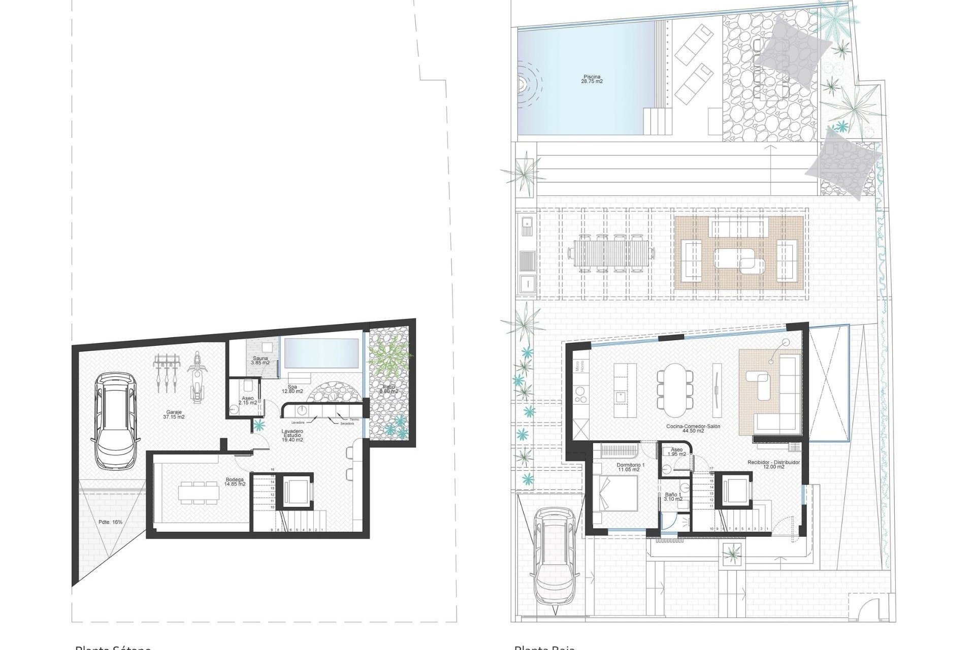 Nouvelle Construction - Villa -
Cabo de Palos - Cala Flores