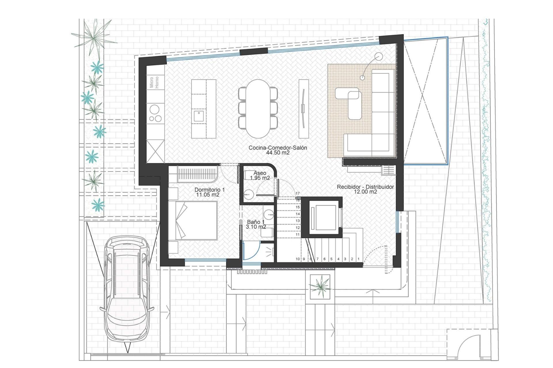 Nouvelle Construction - Villa -
Cabo de Palos - Cala Flores