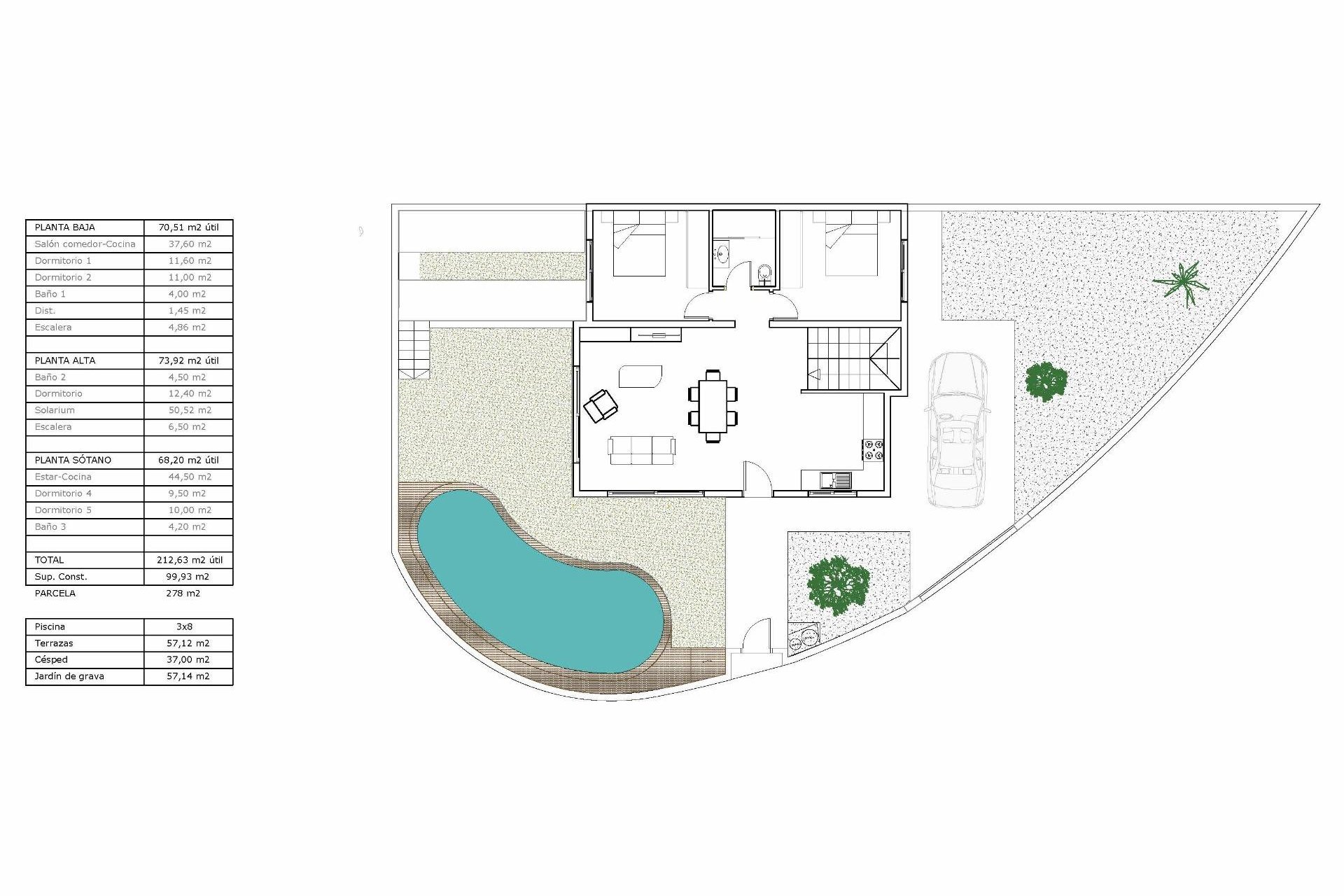 Nouvelle Construction - Villa -
Ciudad Quesada - Golf La Marquesa (Ciudad Quesada)