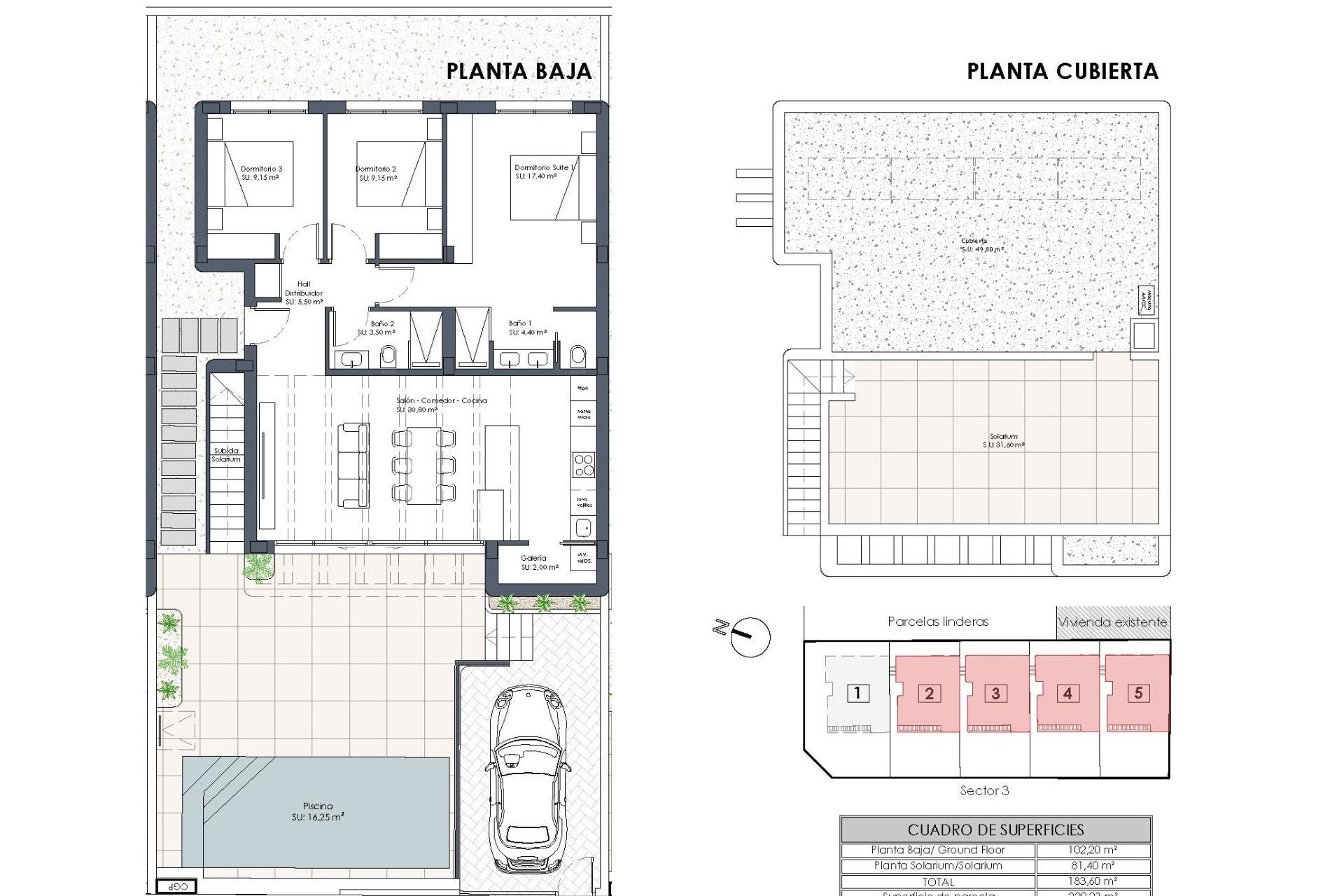 Nouvelle Construction - Villa -
Dolores - polideportivo