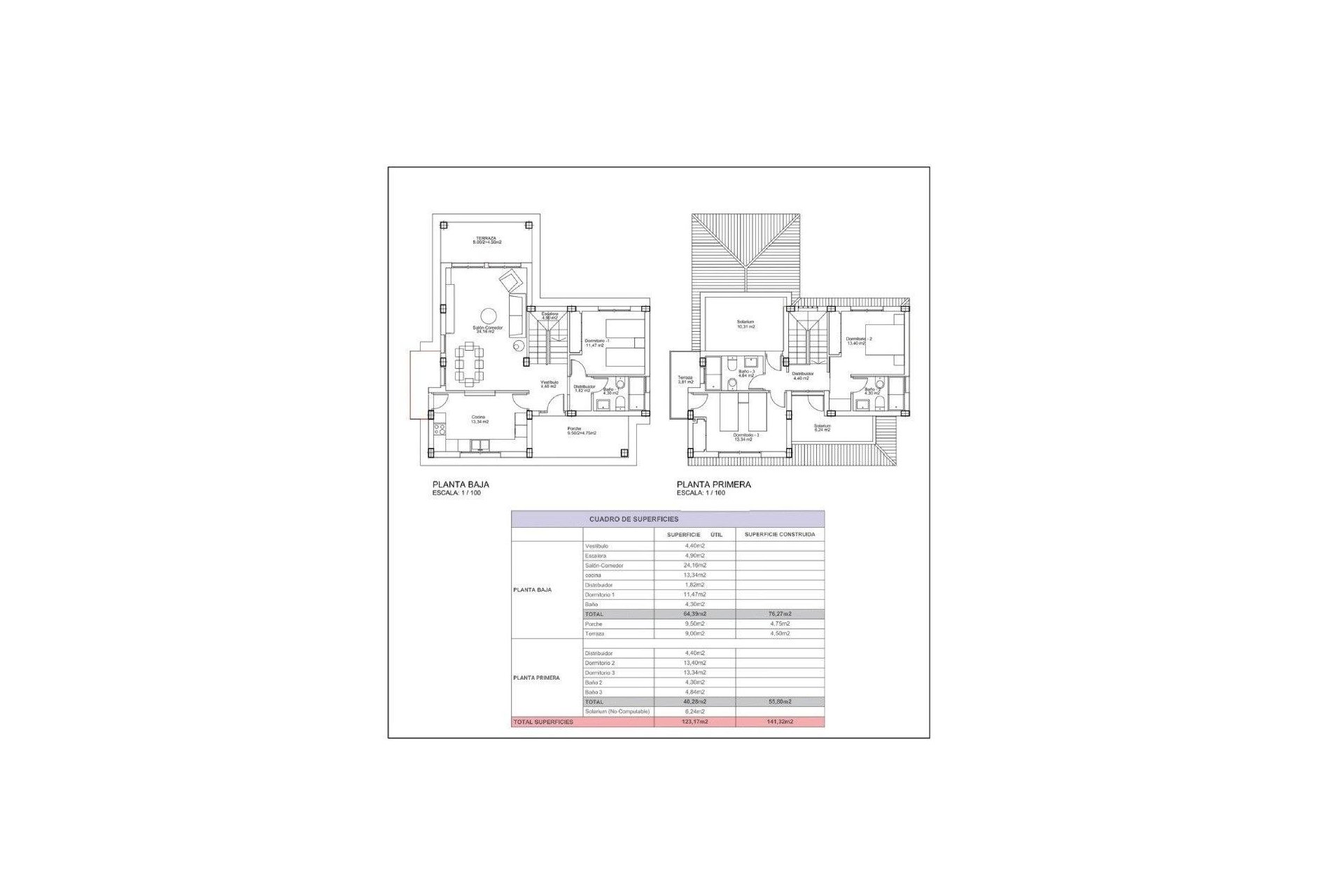 Nouvelle Construction - Villa -
Lorca - Purias