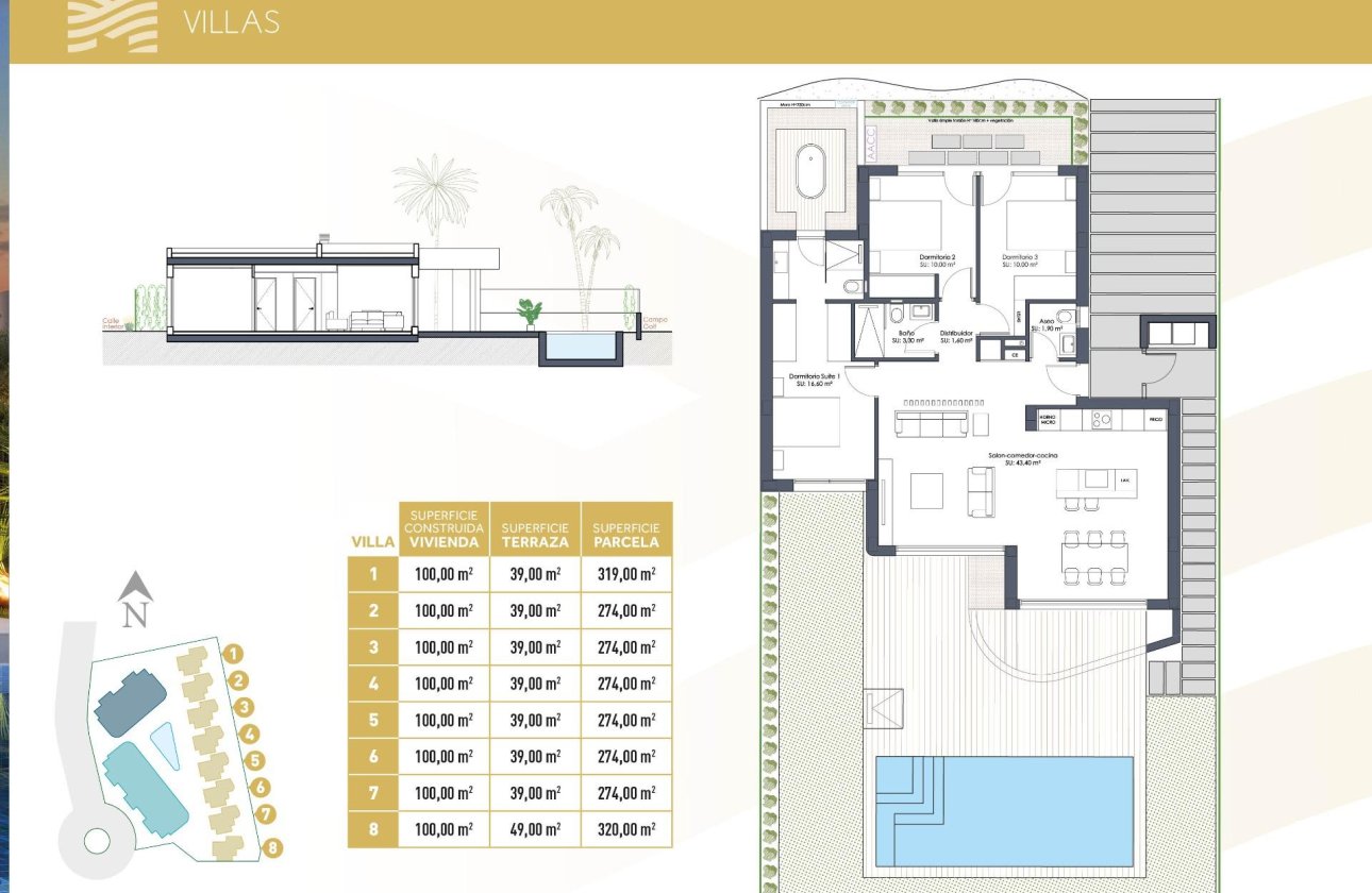 Nouvelle Construction - Villa -
Los Alcazares - Serena Golf