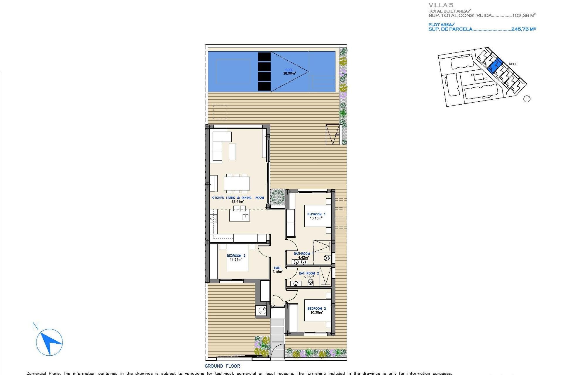 Nouvelle Construction - Villa -
Los Alcazares - Serena Golf
