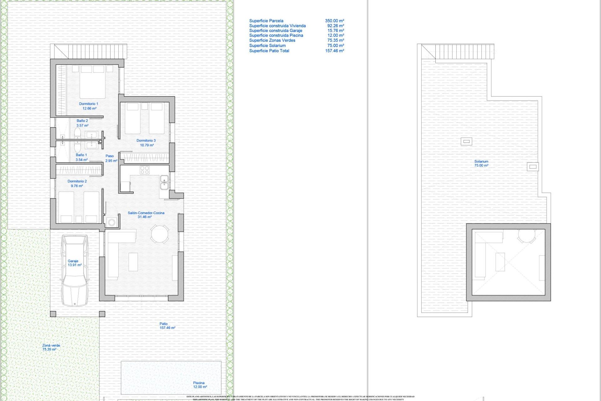 Nouvelle Construction - Villa -
Los Alcazares - Serena Golf