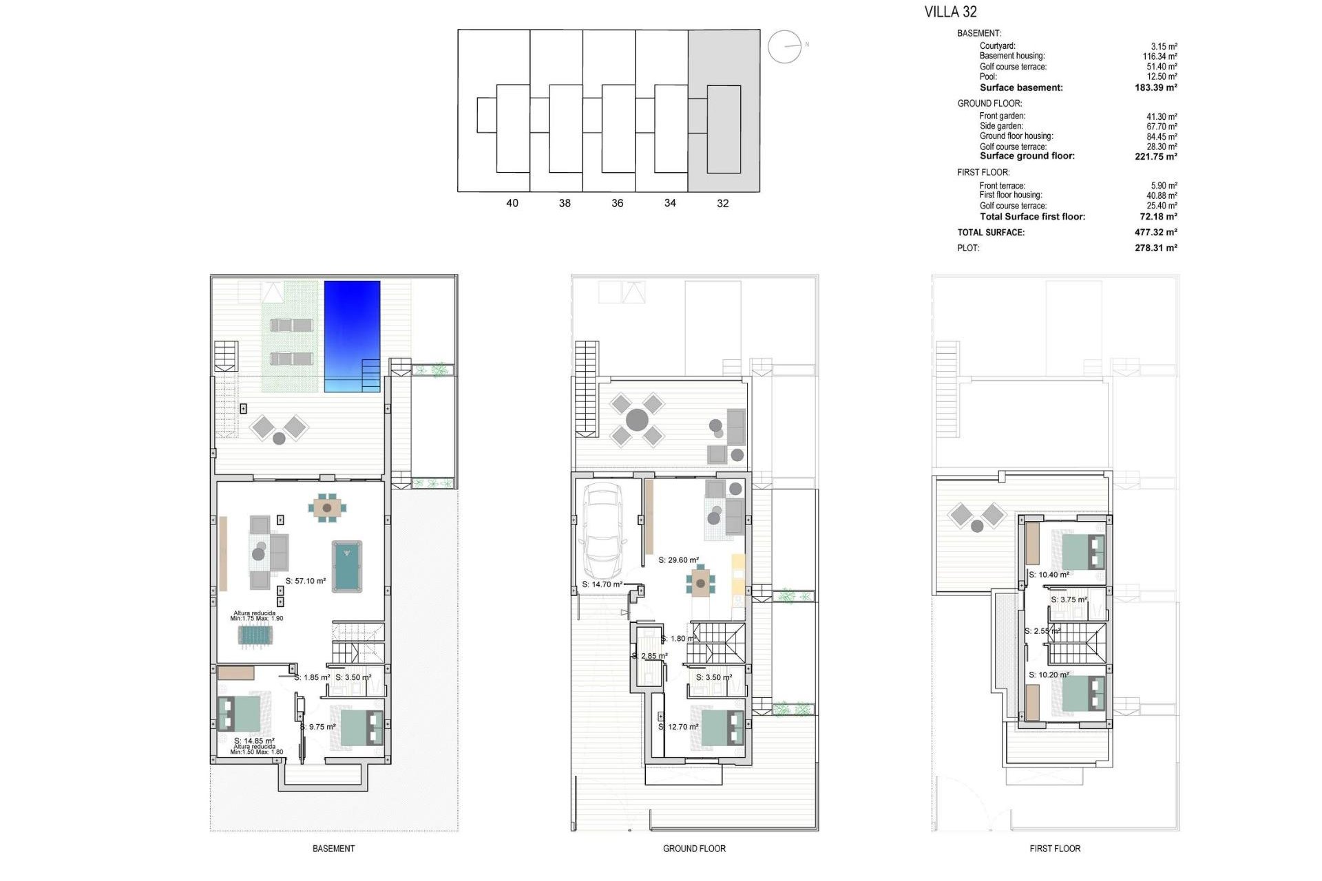 Nouvelle Construction - Villa -
Los Alcazares - Serena Golf