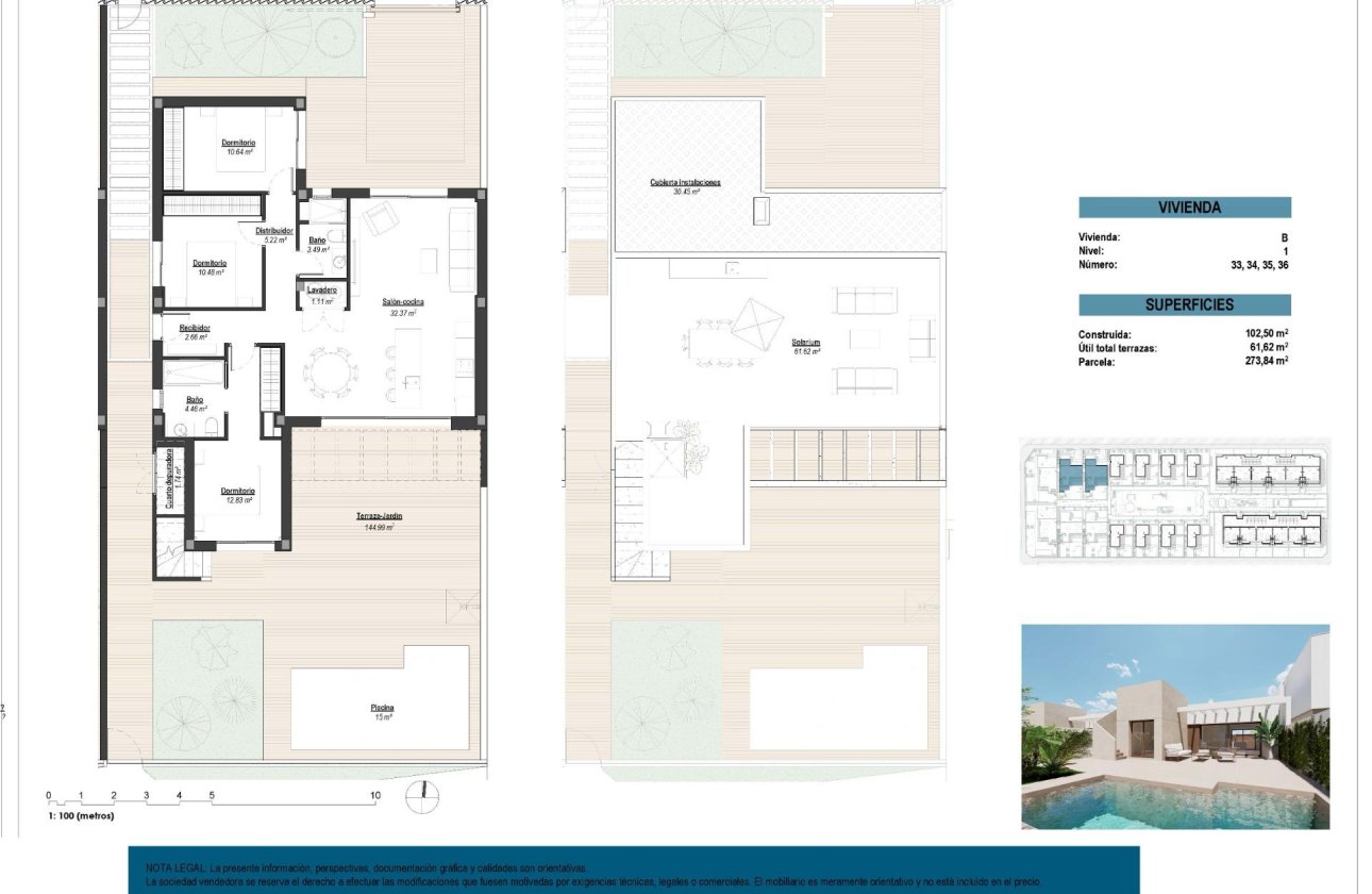 Nouvelle Construction - Villa -
Los Alcazares - Serena Golf