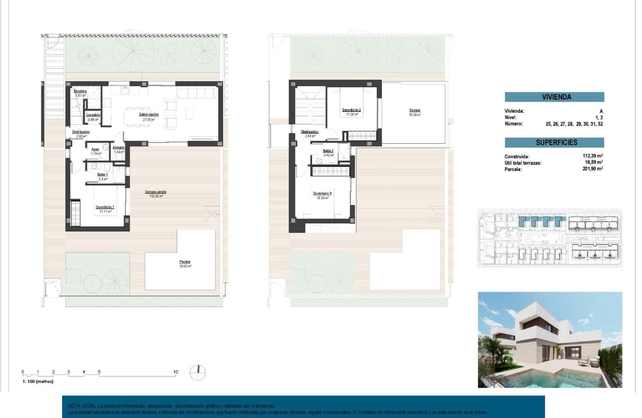 Nouvelle Construction - Villa -
Los Alcazares - Serena Golf