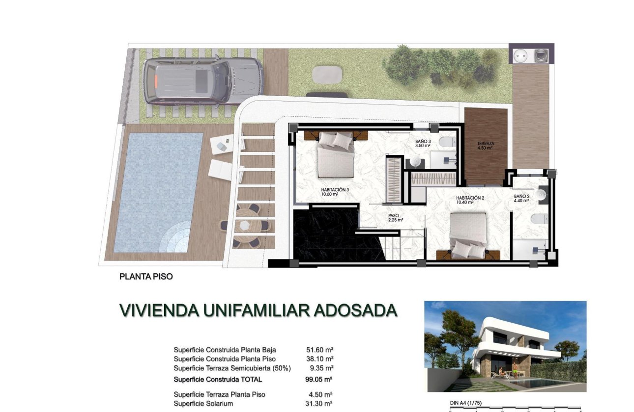 Nouvelle Construction - Villa -
Los Montesinos - La Herrada