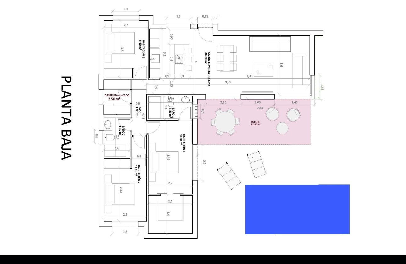 Nouvelle Construction - Villa -
Monforte del Cid - La Capitana
