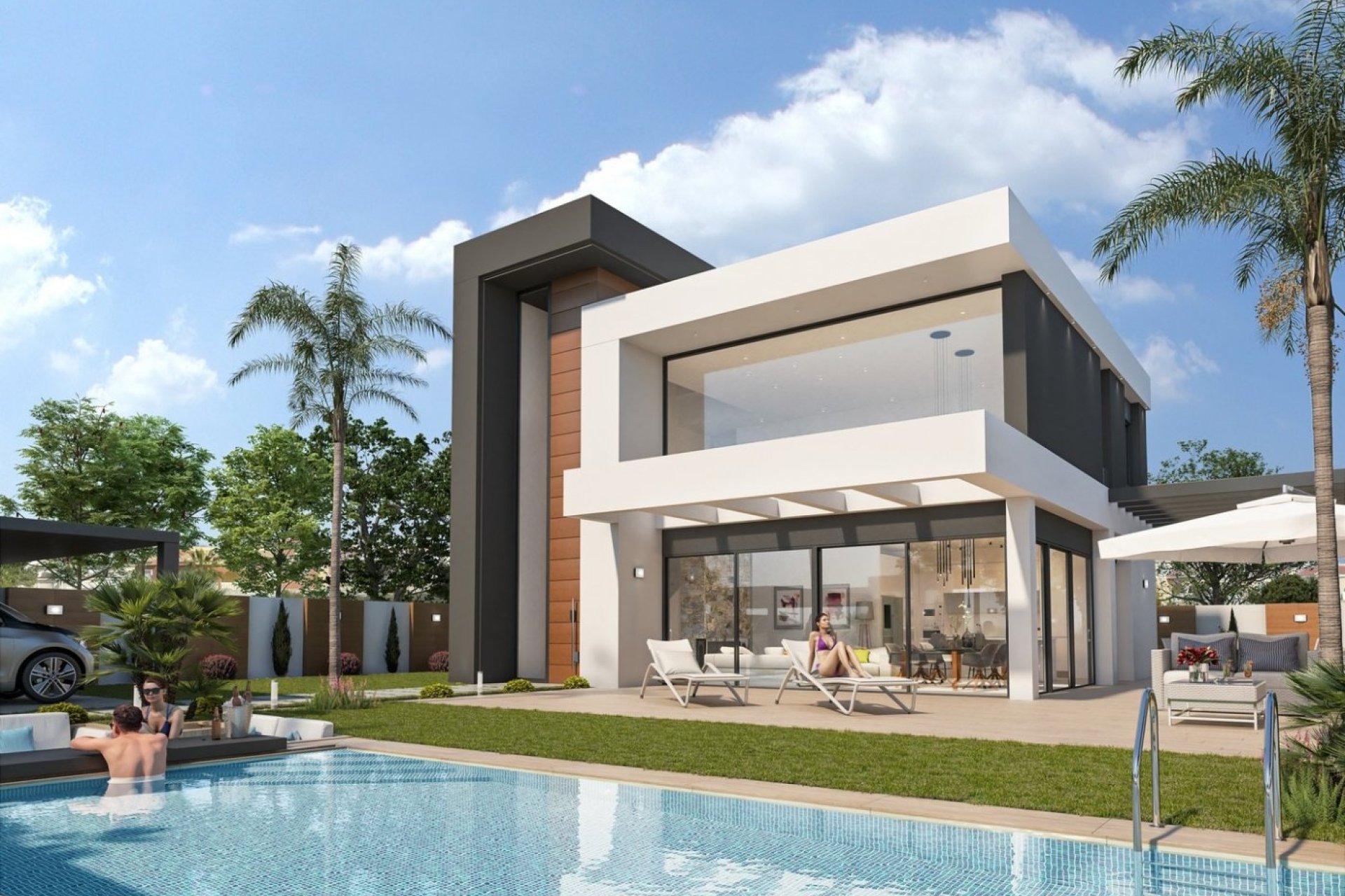 Nouvelle Construction - Villa -
Orihuela Costa - La Zenia