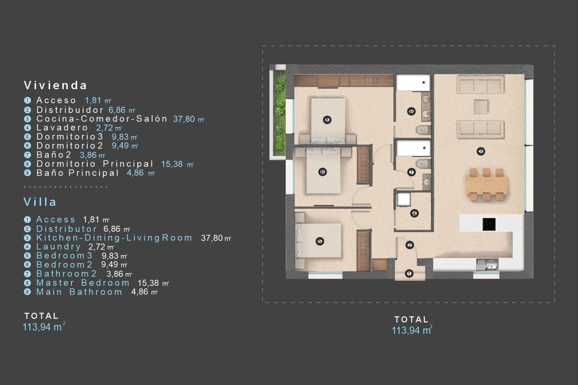 Nouvelle Construction - Villa -
Orihuela Costa - Las Filipinas