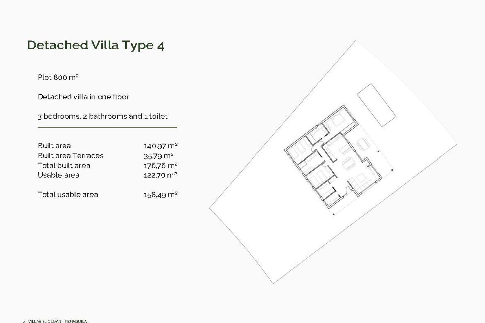 Nouvelle Construction - Villa -
Penaguila - El Olivar