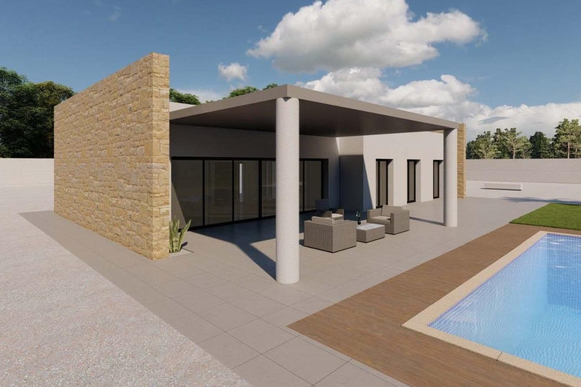 Nouvelle Construction - Villa -
Pinoso - Campo