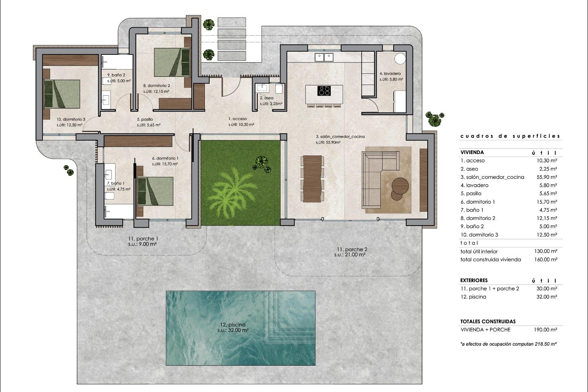 Nouvelle Construction - Villa -
Pinoso - Lel