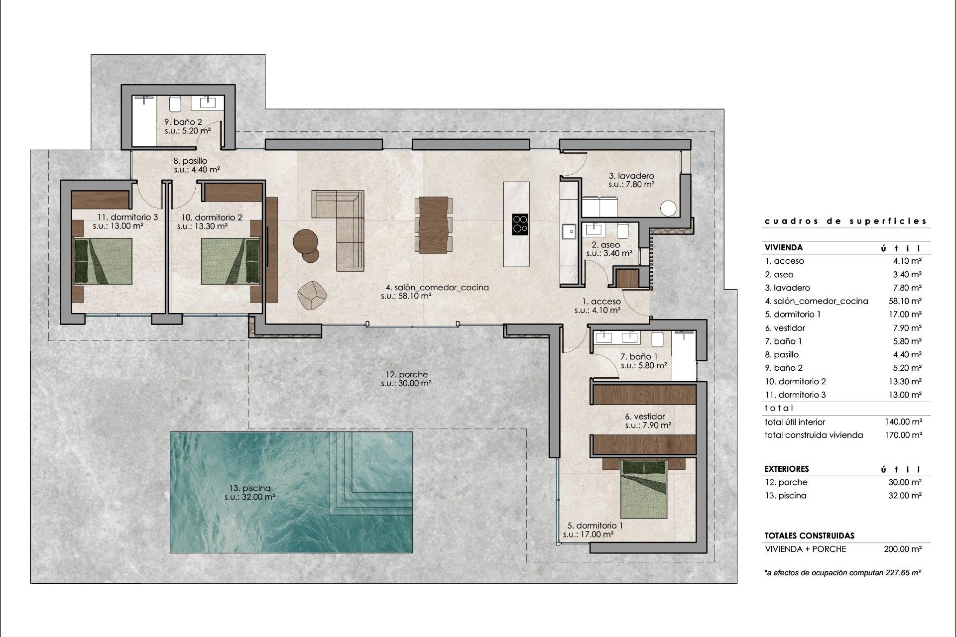 Nouvelle Construction - Villa -
Pinoso - Lel