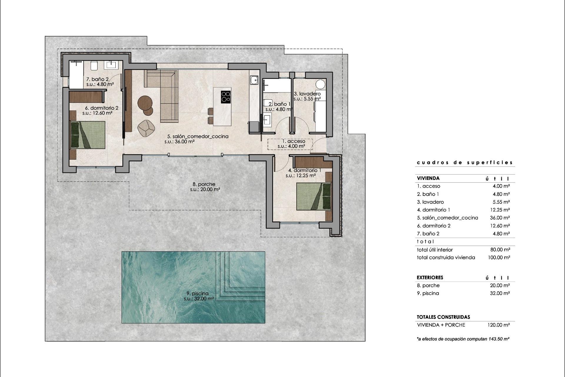 Nouvelle Construction - Villa -
Pinoso - Lel