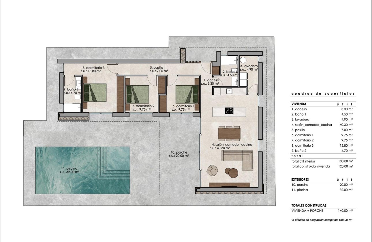 Nouvelle Construction - Villa -
Pinoso - Lel