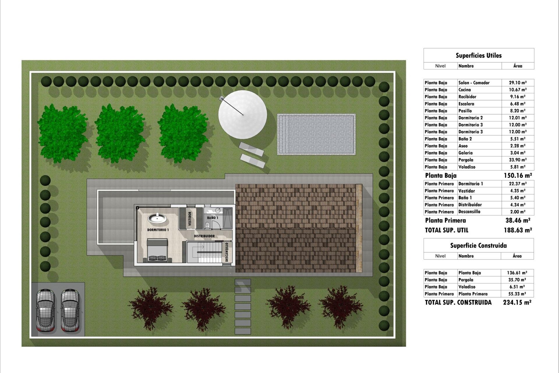 Nouvelle Construction - Villa -
Pinoso - Lel