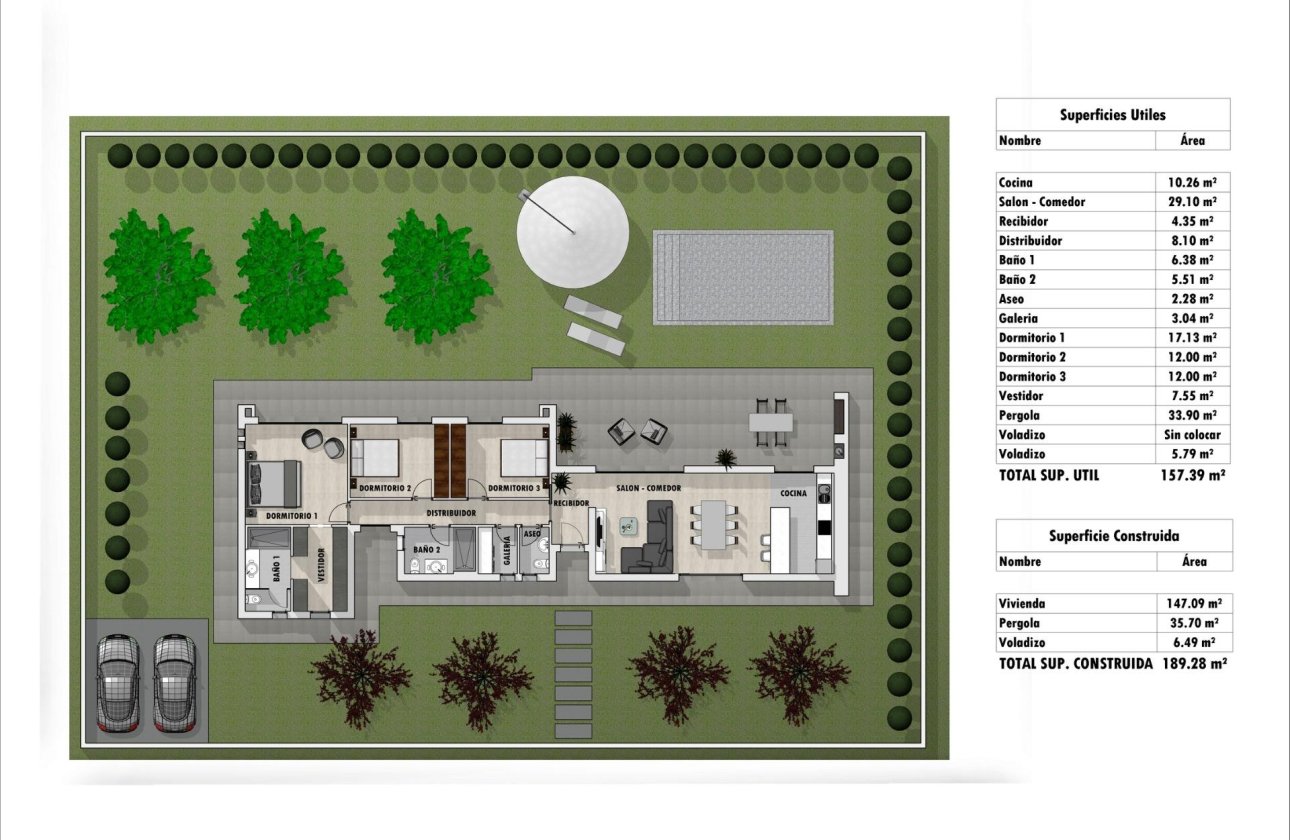 Nouvelle Construction - Villa -
Pinoso - Lel