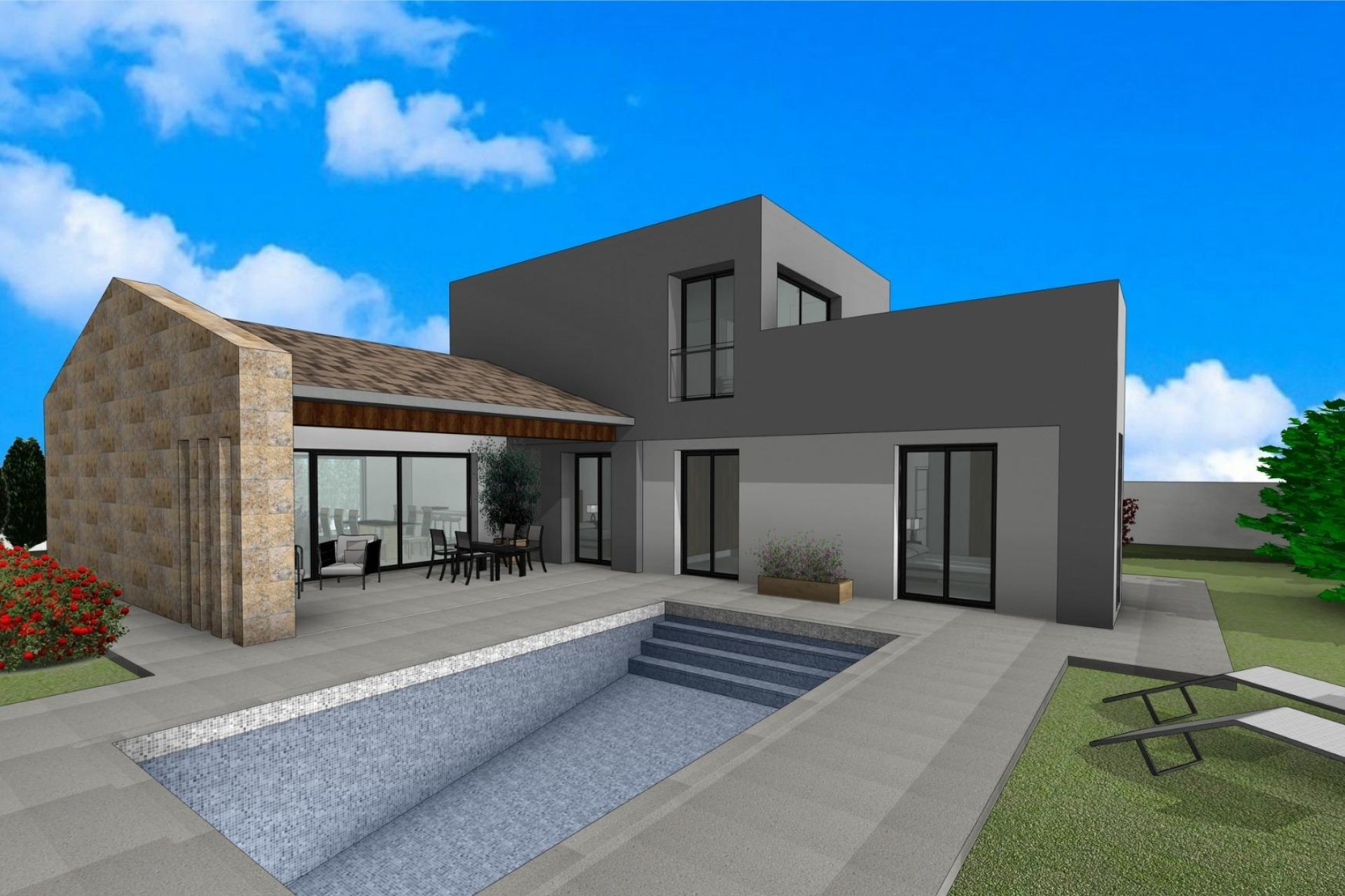 Nouvelle Construction - Villa -
Pinoso - Lel