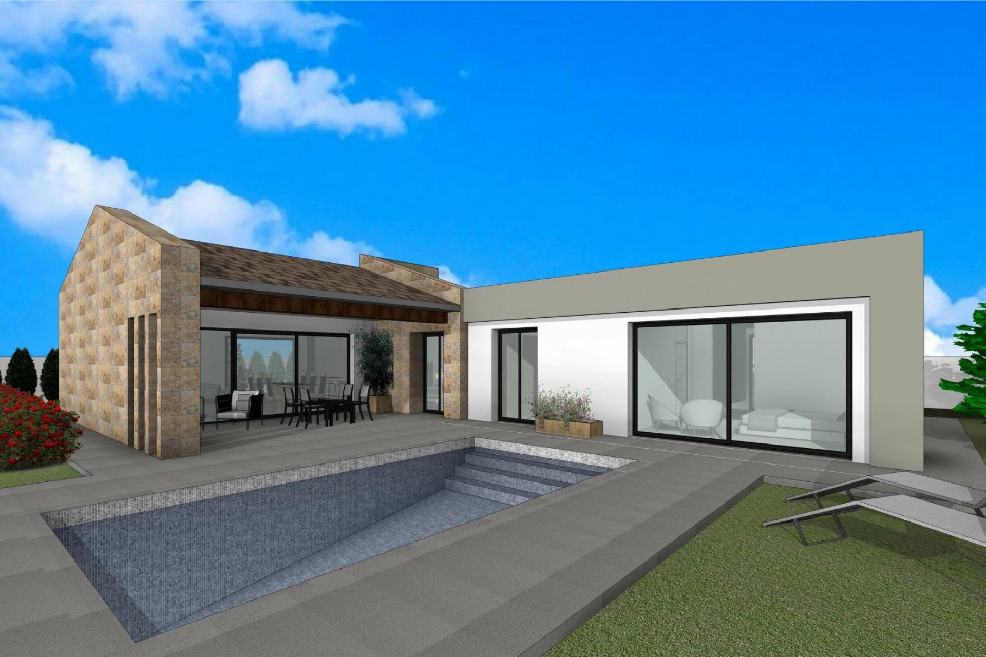 Nouvelle Construction - Villa -
Pinoso - Lel